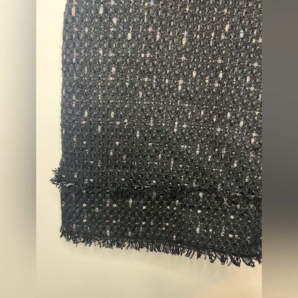 Walter Baker Bethani Tweed Mini Dress – Black Bouclé Shift – Size 2 NWT - Picture 7 of 12